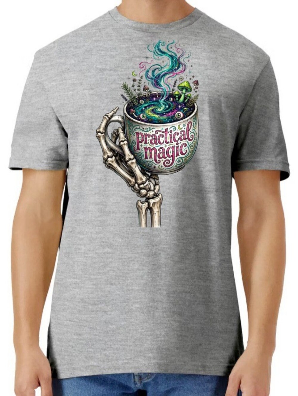 Practical Magic Graphic Tee - Gray